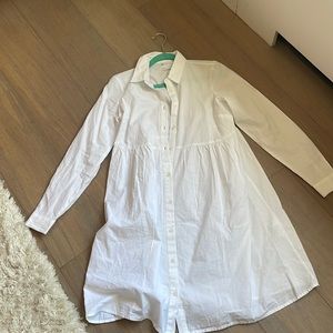 asos maternity button down dress